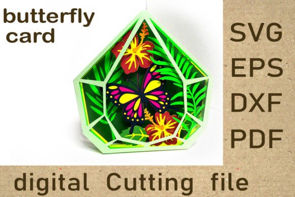 3D SVG Pop-Up Cards: Butterfly Terrarium Brand Review