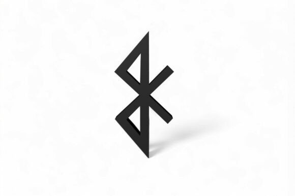 Bluetooth Icon 3D Papercraft: An Embroidery Review