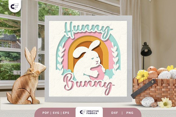 Boho Rainbow Easter 3D Shadow Box Review