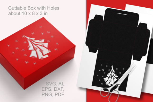 Christmas Trees 3D SVG: Favor Box Brand Review
