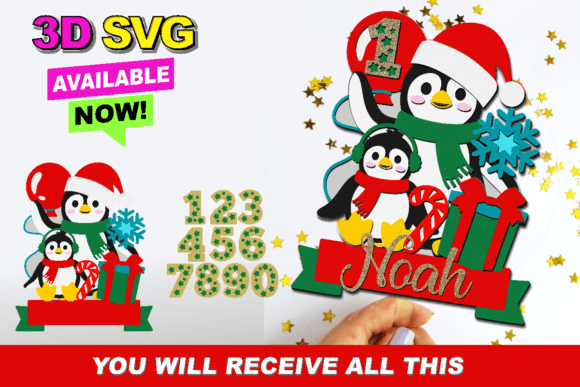 Cute Baby Penguin Christmas Cake Topper Review