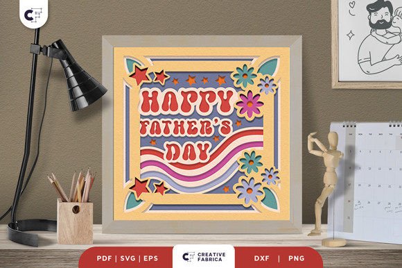 Father S Day 3D SVG Shadow Box Review